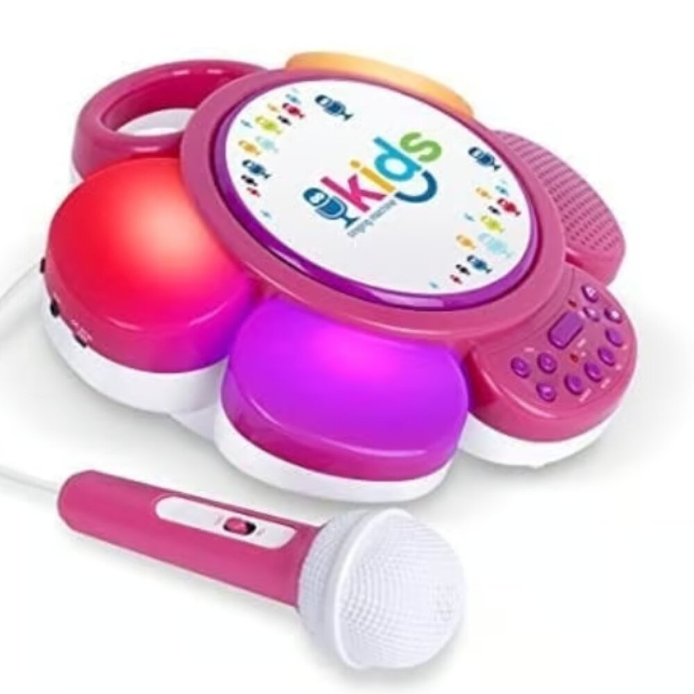 Singing Machine  Kids Portable Sing Along Speaker with Pre-Recorded Songs